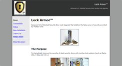 Desktop Screenshot of lockarmor.com
