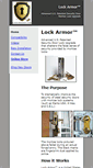 Mobile Screenshot of lockarmor.com
